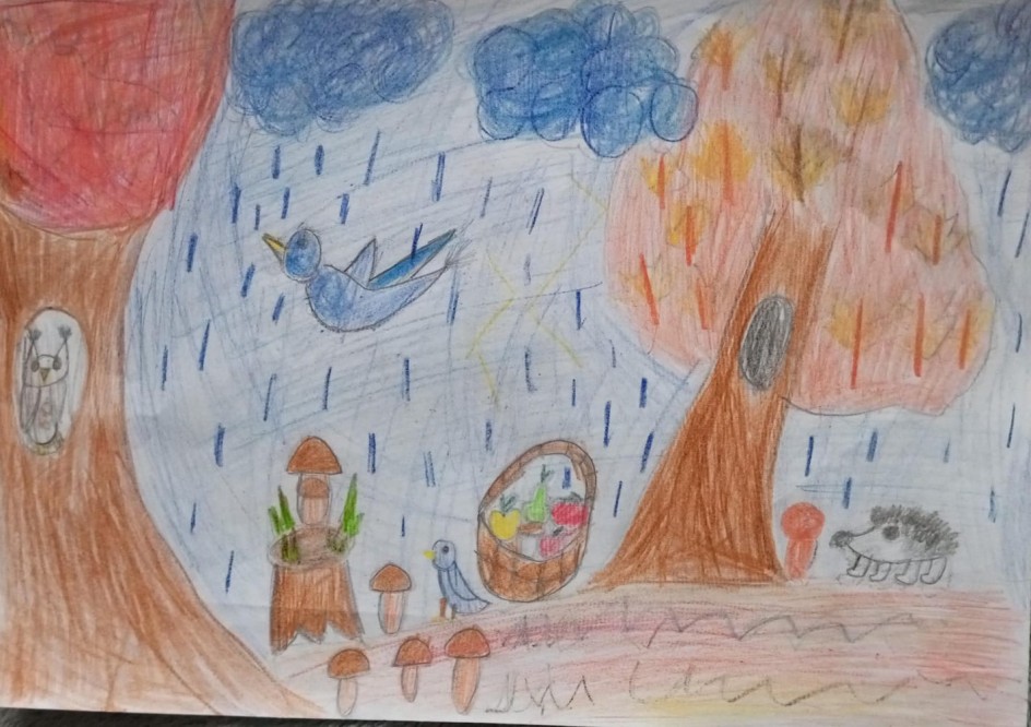 Осень и лесные жители