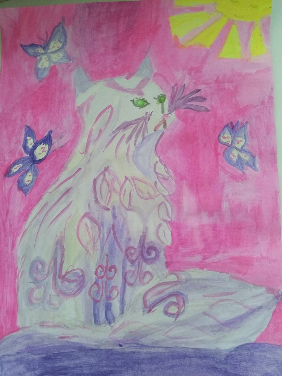 Осенняя кошка