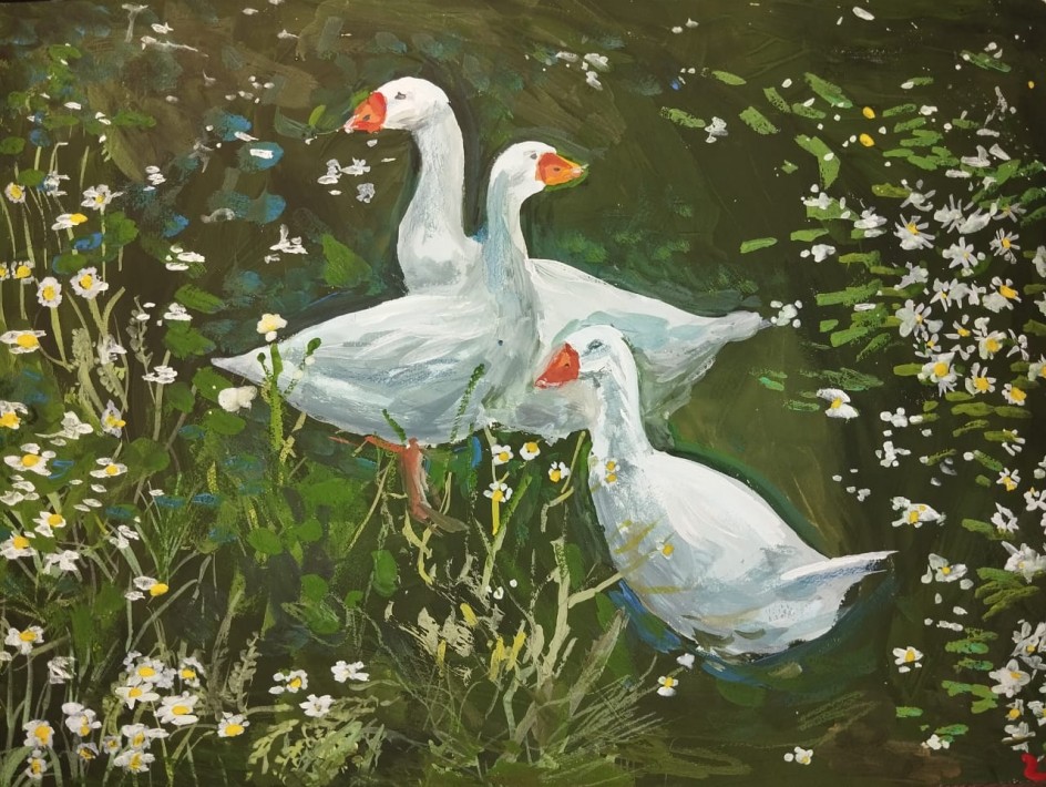 Лето в деревне