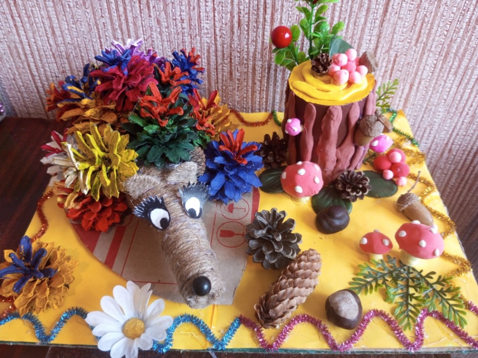 Ёжик в лесу