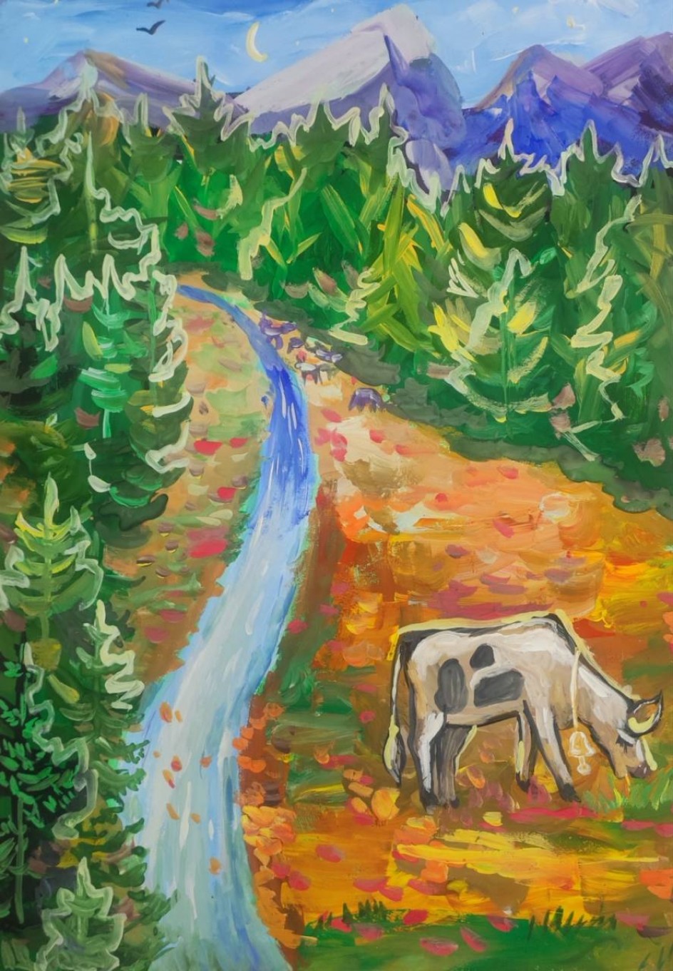 "В предгорьях Чарыша. Горный Алтай"