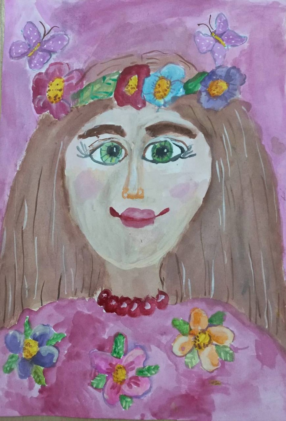 Мама весной