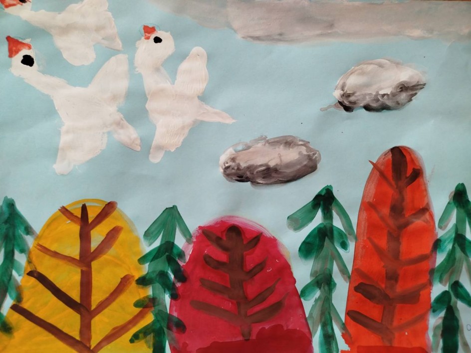 Улетают птицы