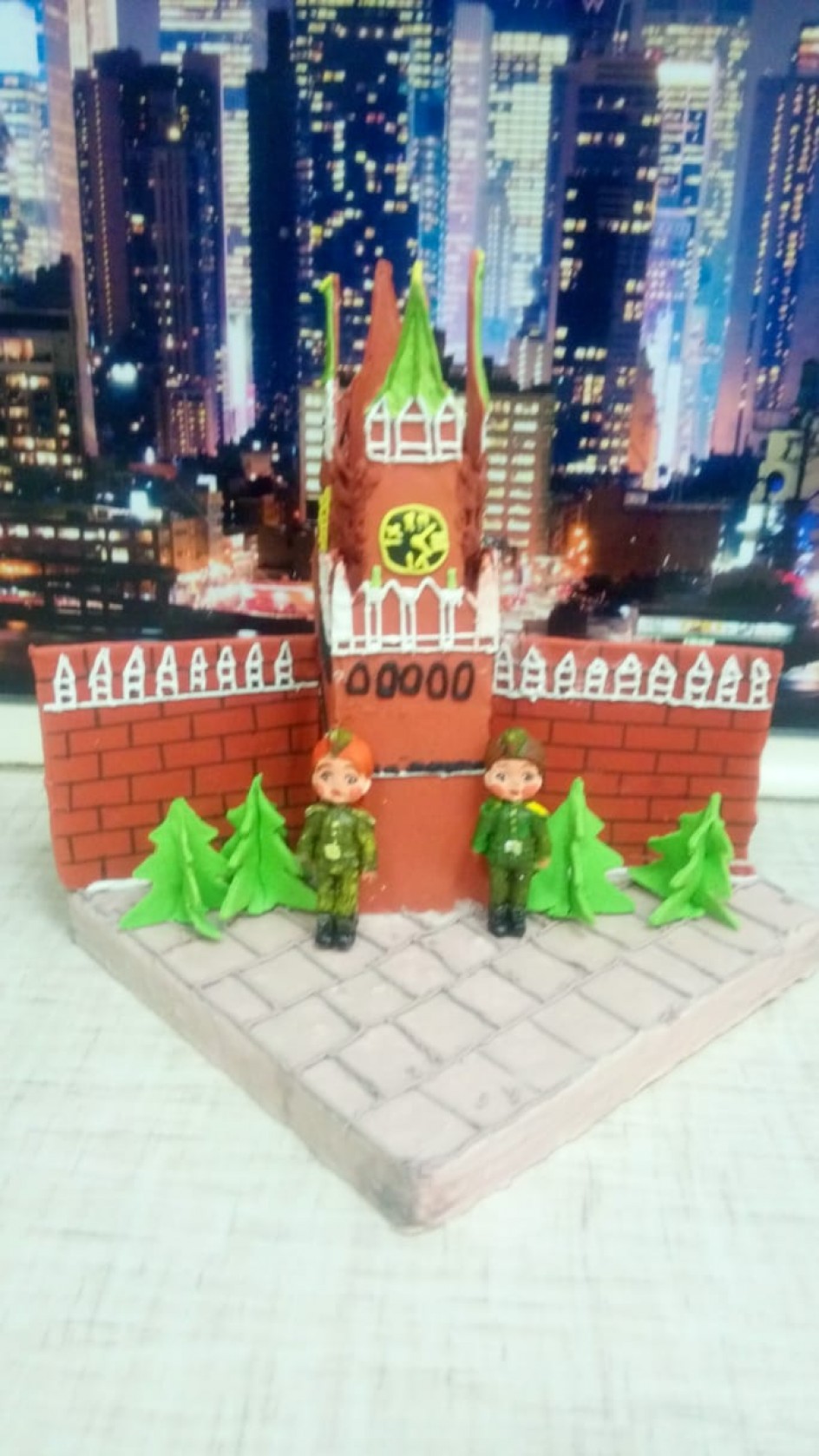 "Почетный караул" (мастика, глазурь)