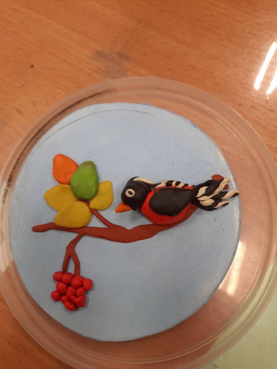 Тондо Пластилинновая живопись