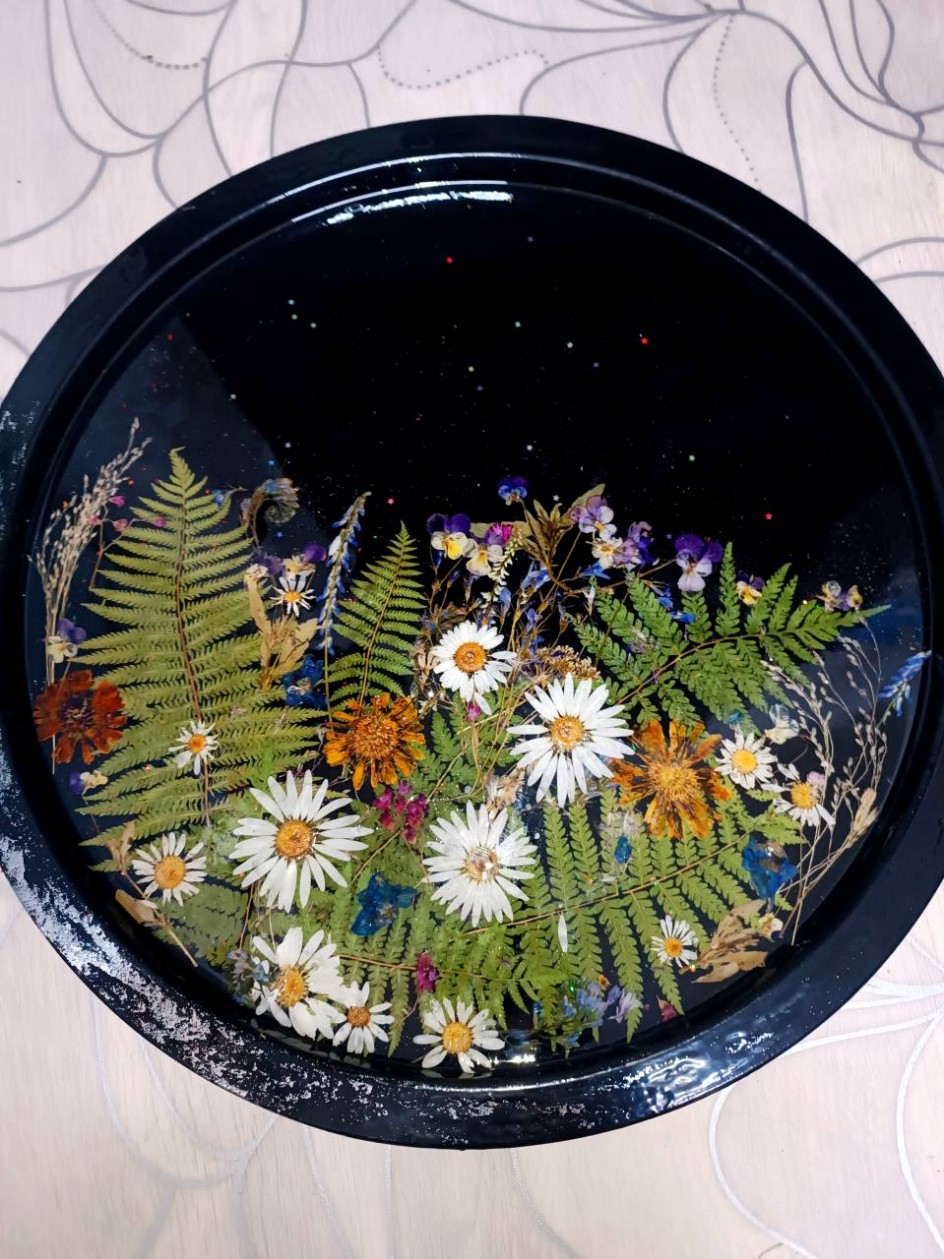 Поднос в ночи