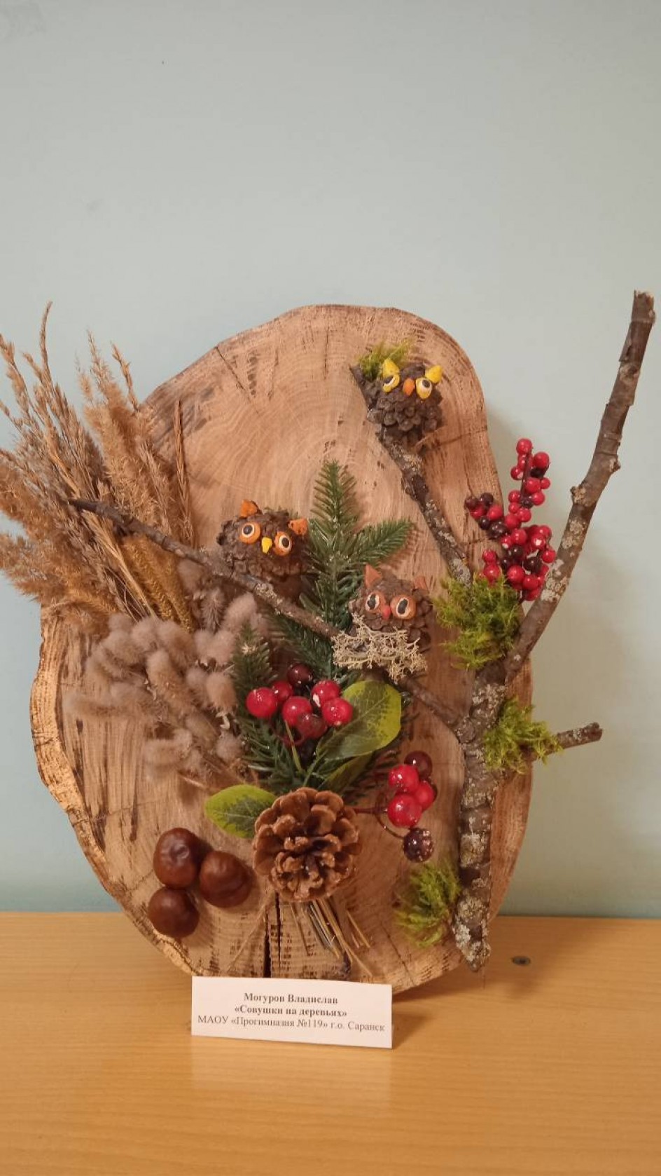 "Совушки на деревьях"