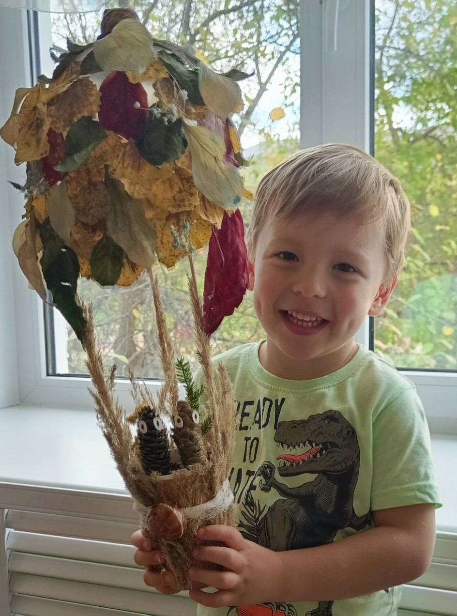 Осеннее путешествие на шаре.