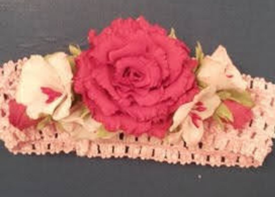 Ободок для малышки - фоамиран