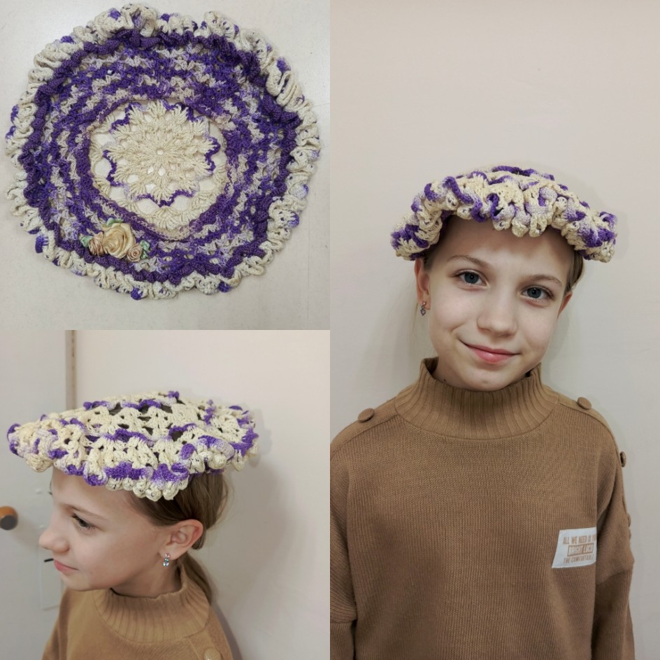 Васильковый берет