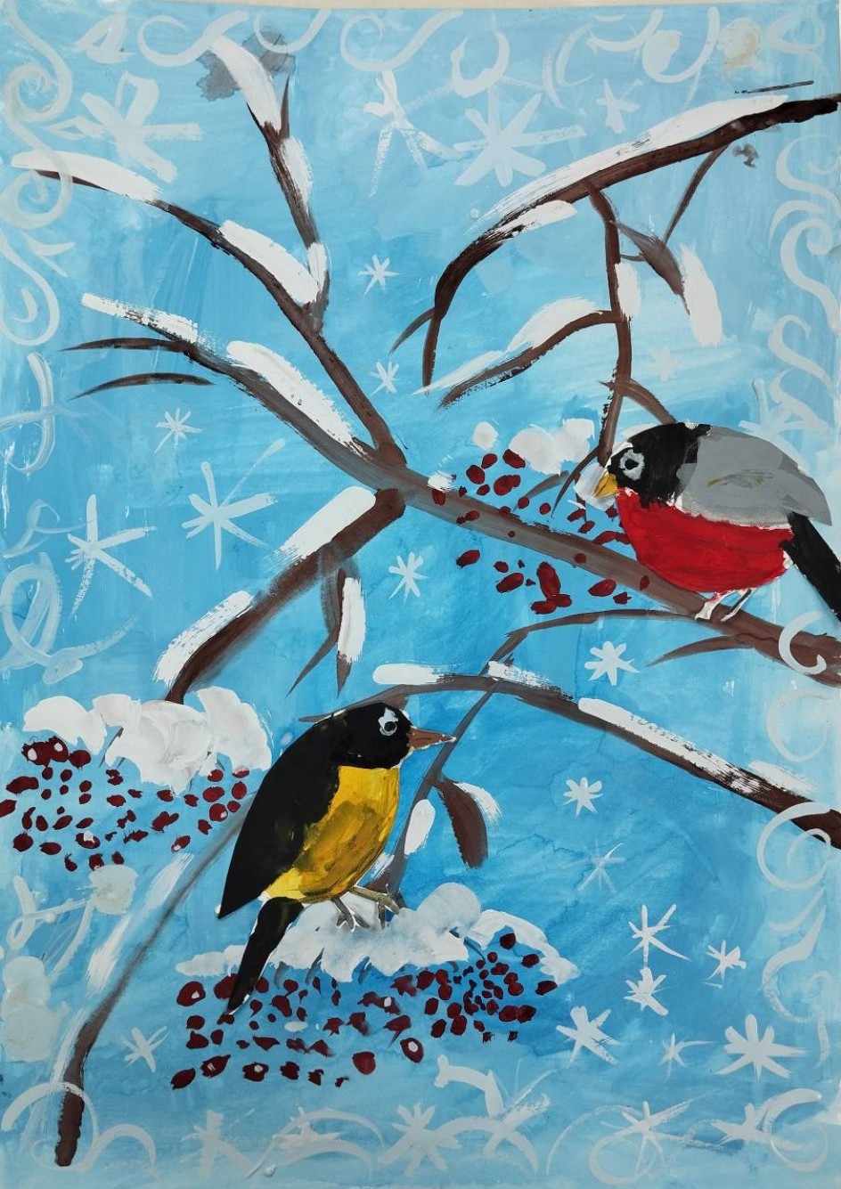 Зимующие птицы