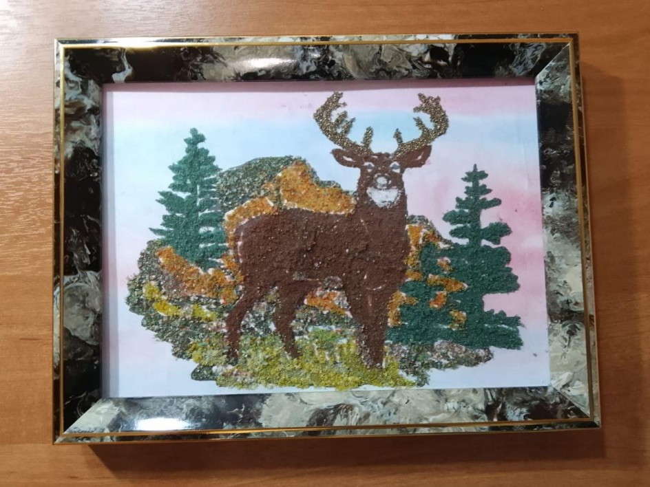 "Красавец - олень".