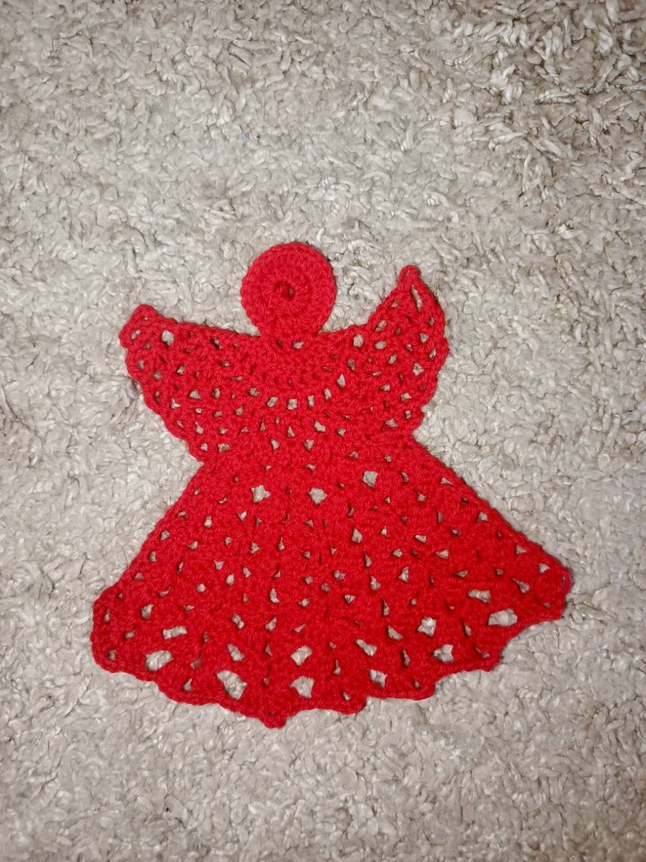 Кружевной ангелочек