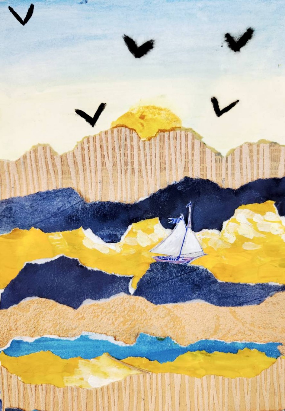 Странствующий парусник.