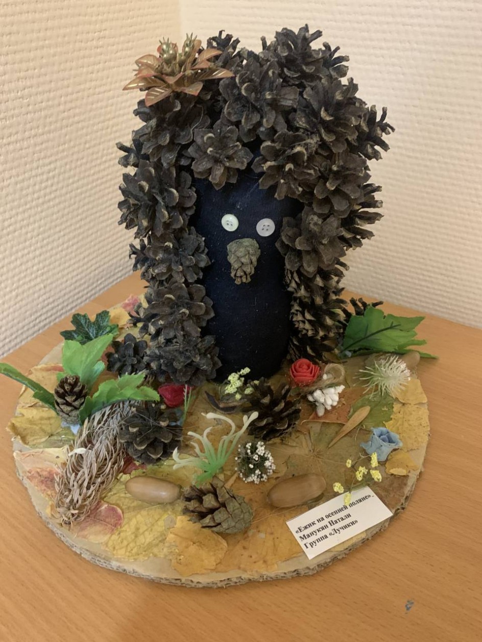 «Ежик на осенней поляне»