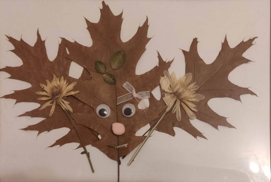 Осенний ëжик