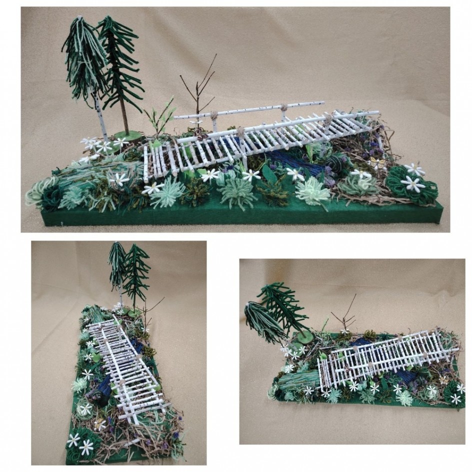 Яснополянский берёзовый мостик