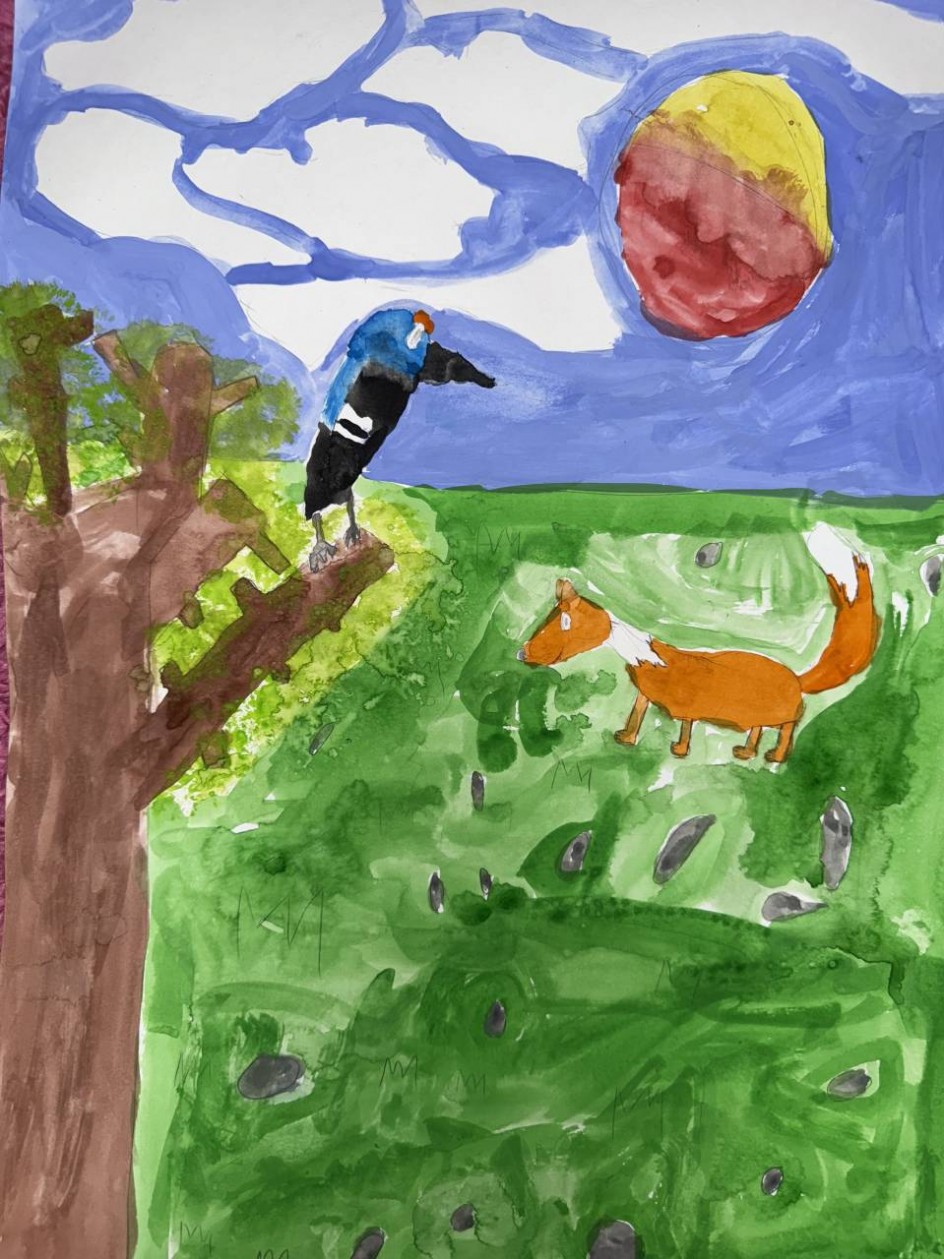 Лиса и Тетерев