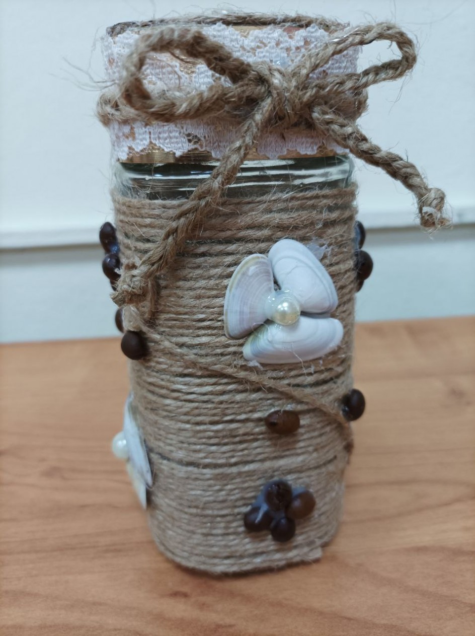 Декоративная баночка