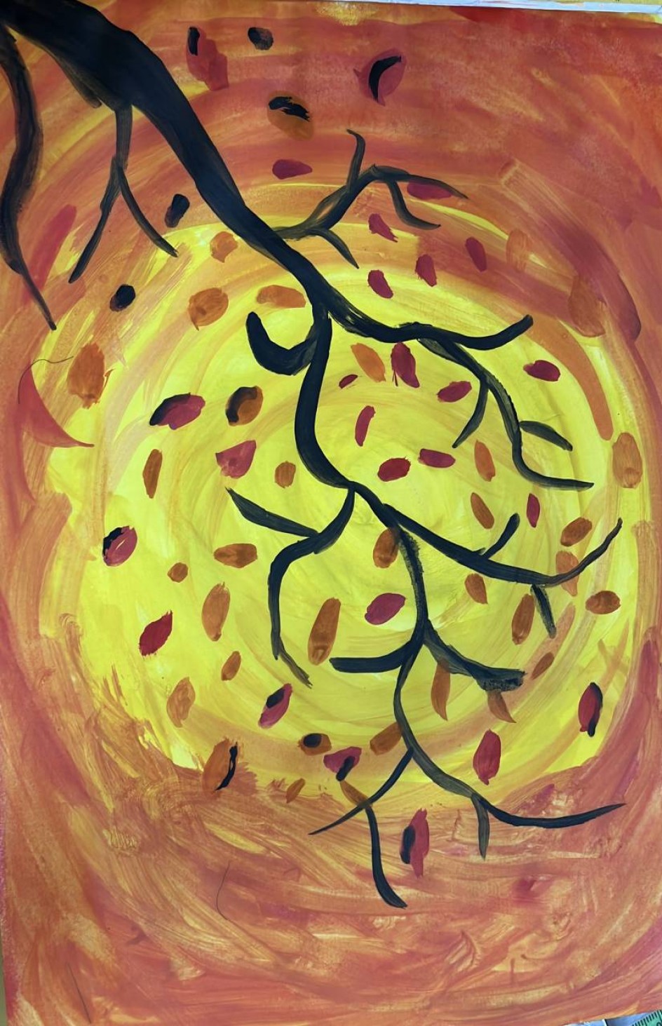 Осенняя сакура