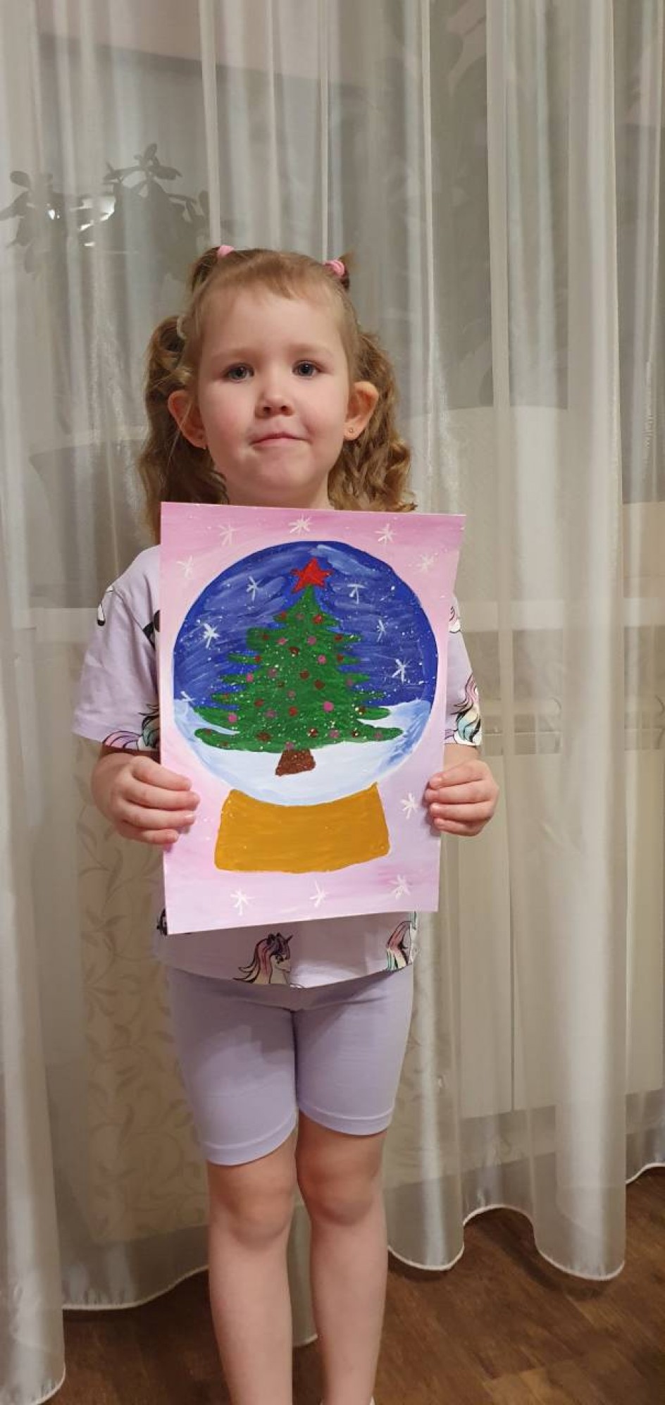 Волшебный шар для Деда Мороза