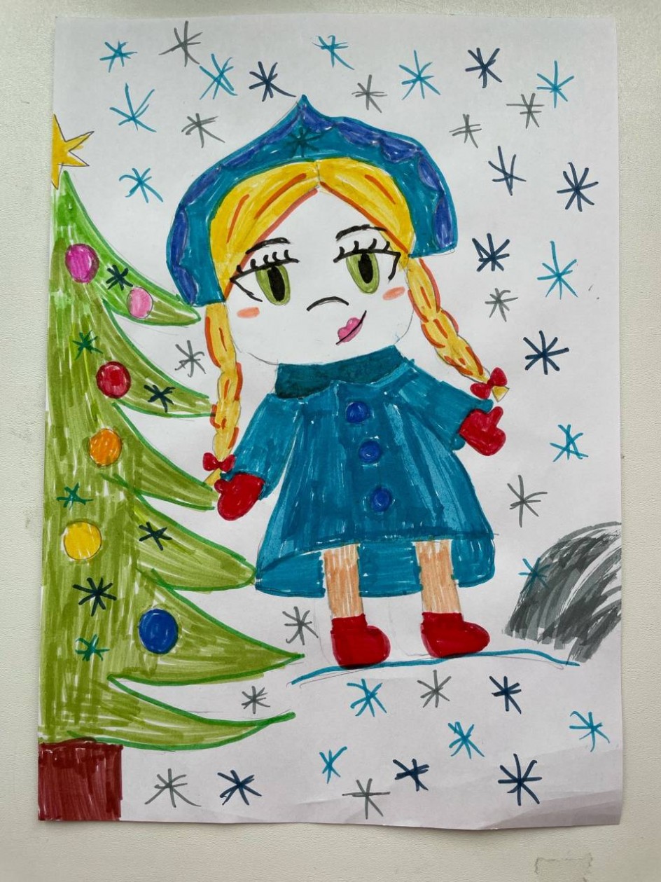 Снегурочка из сказки "Морозко"