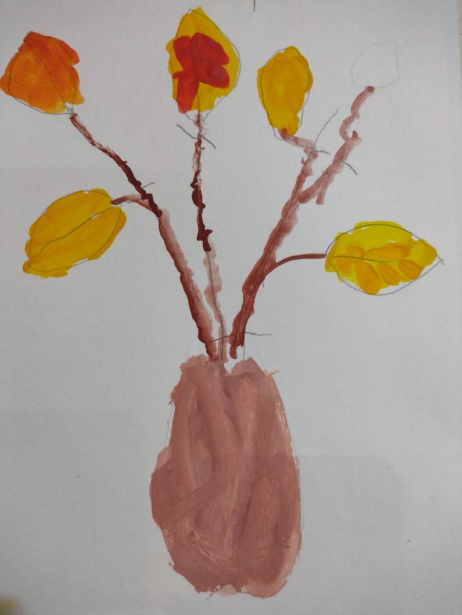 Осенний натюрморт с веточками