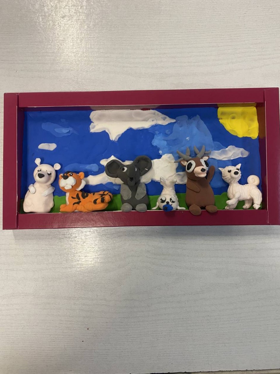 Весёлые зверята