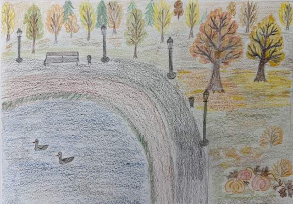 Осенний пруд