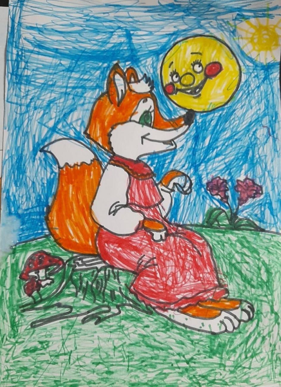 Лиса и Колобок