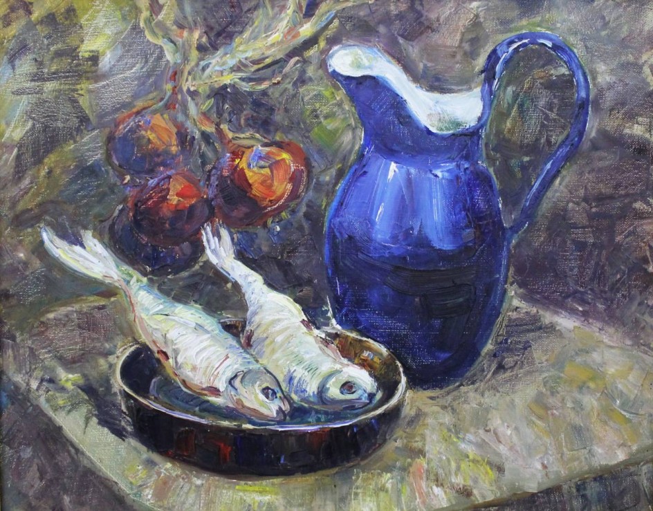 Натюрморт с рыбой