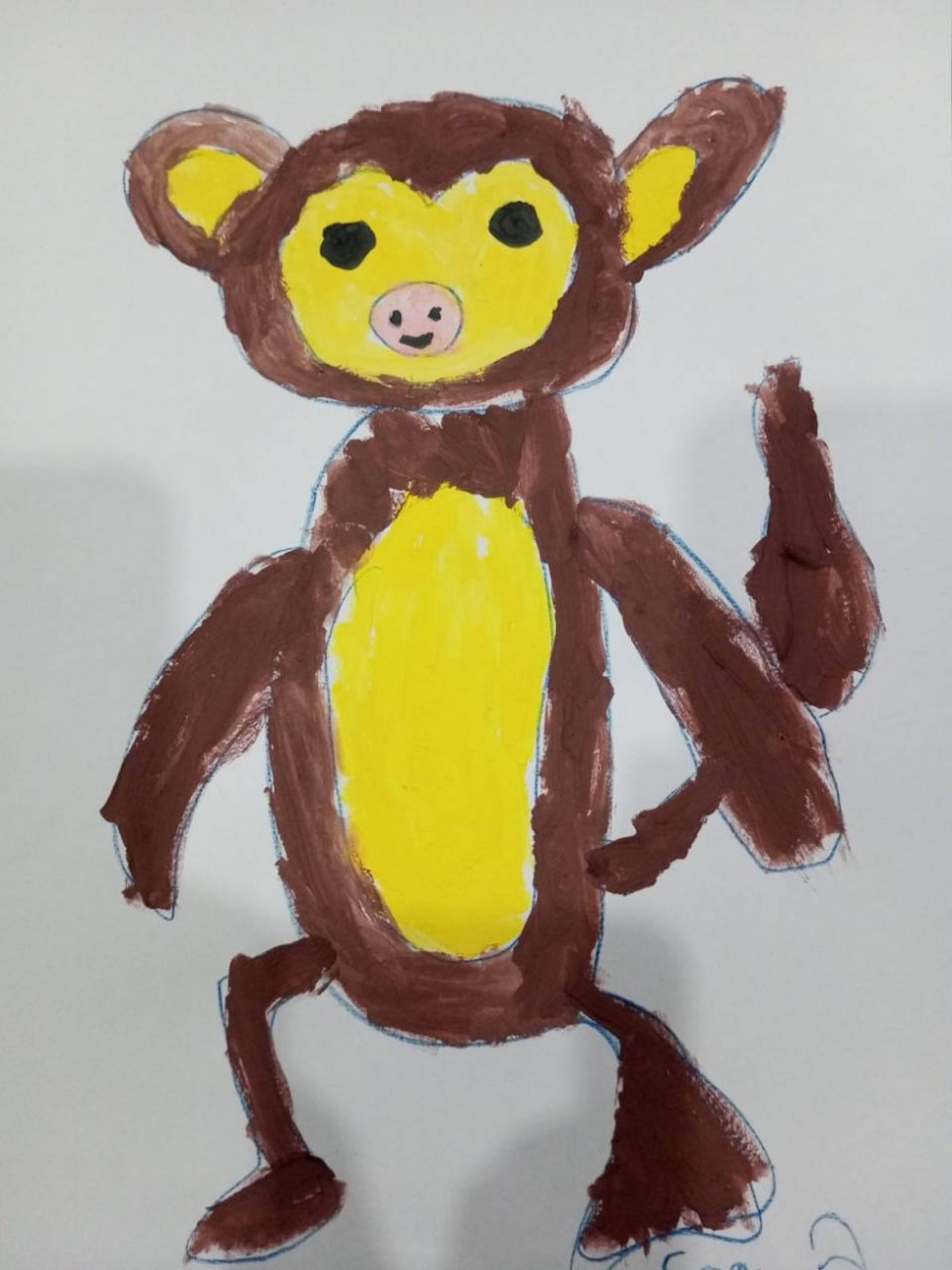 Мартышка-шалунишка