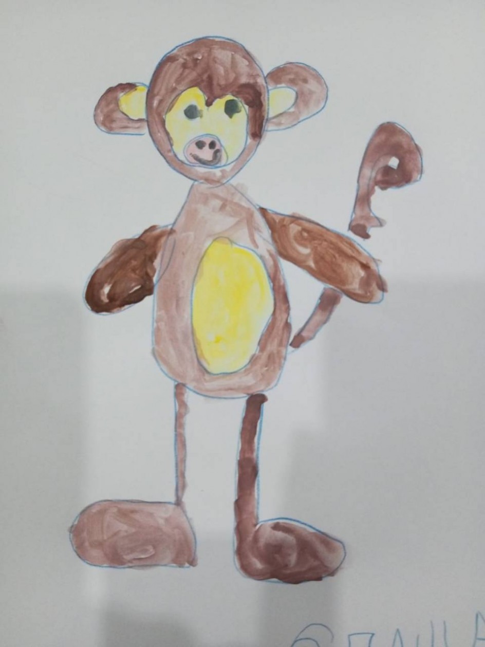 Мартышка-шалунишка