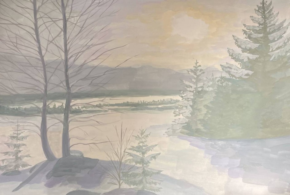 Зимний пейжаз