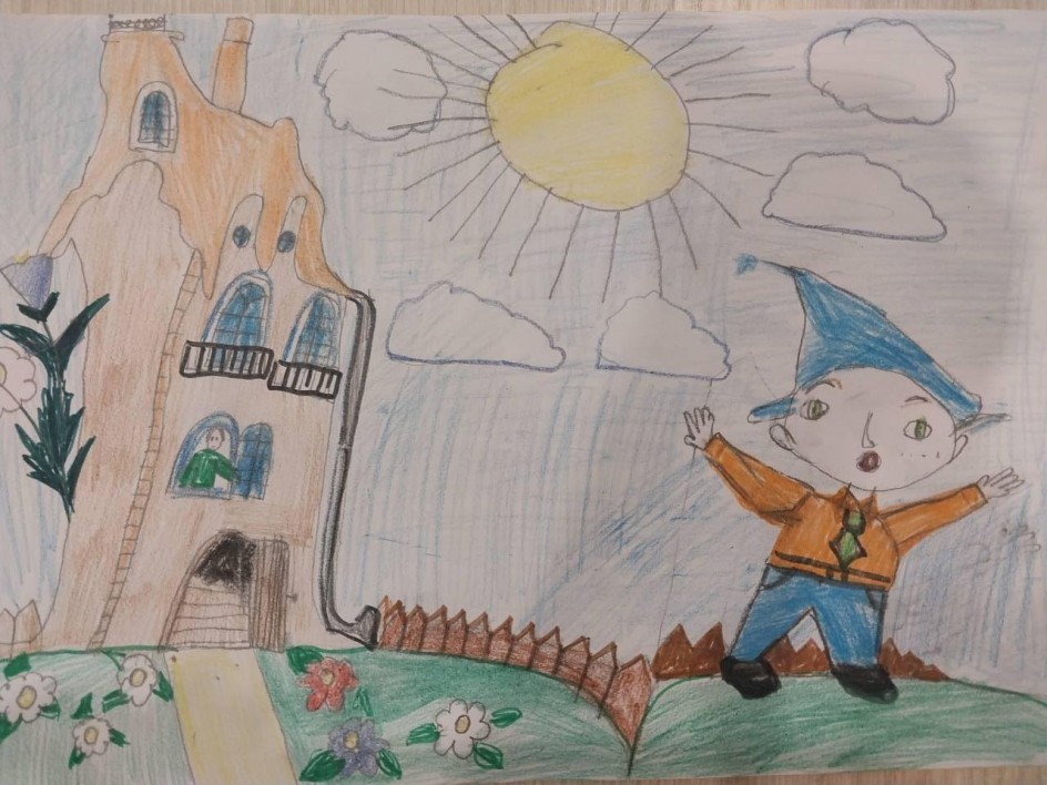 Мой любимый персонаж-Незнайка.