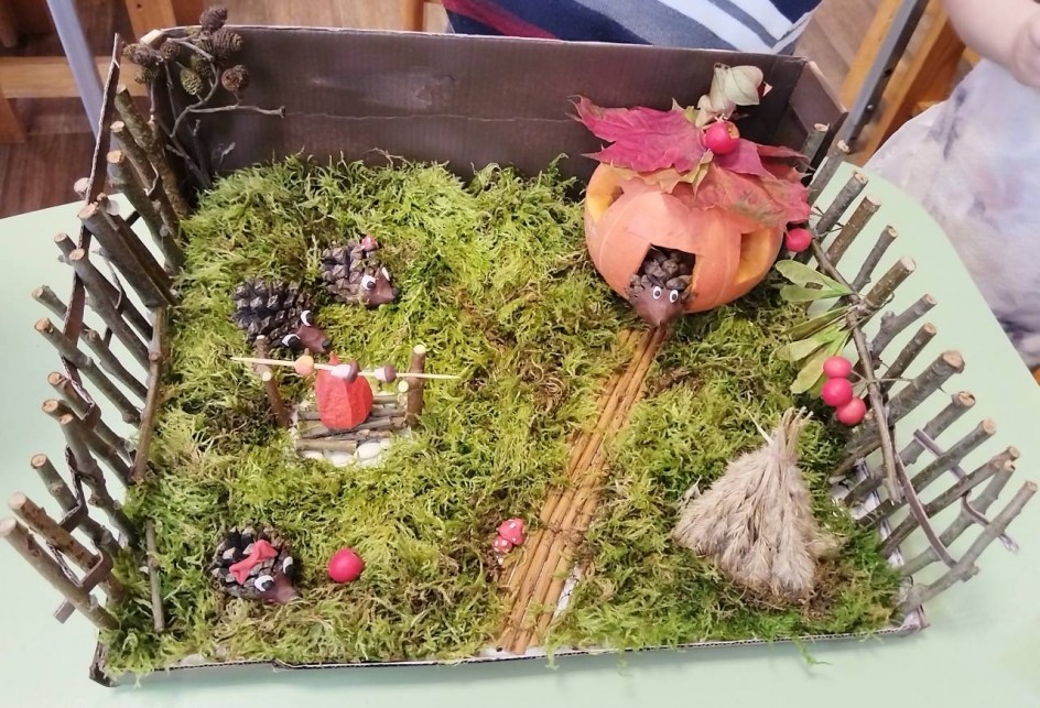 Дом для ежей