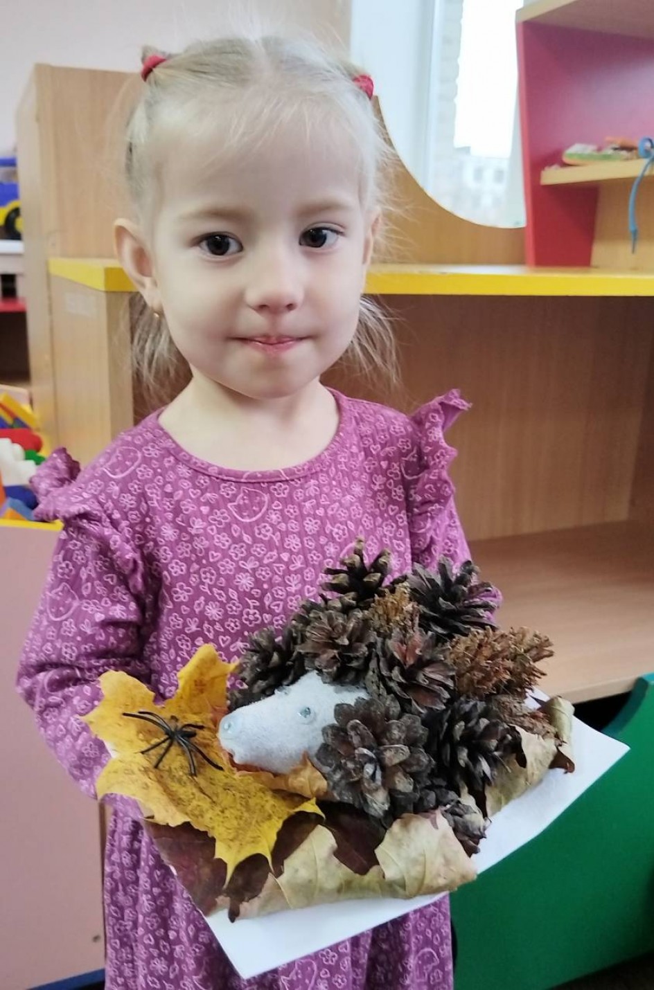 Осенний ёжик