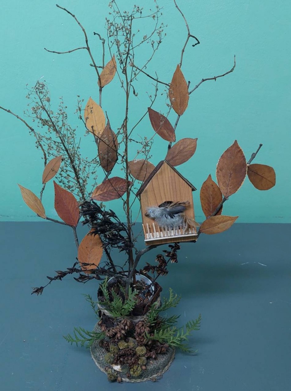 Осенняя птичка