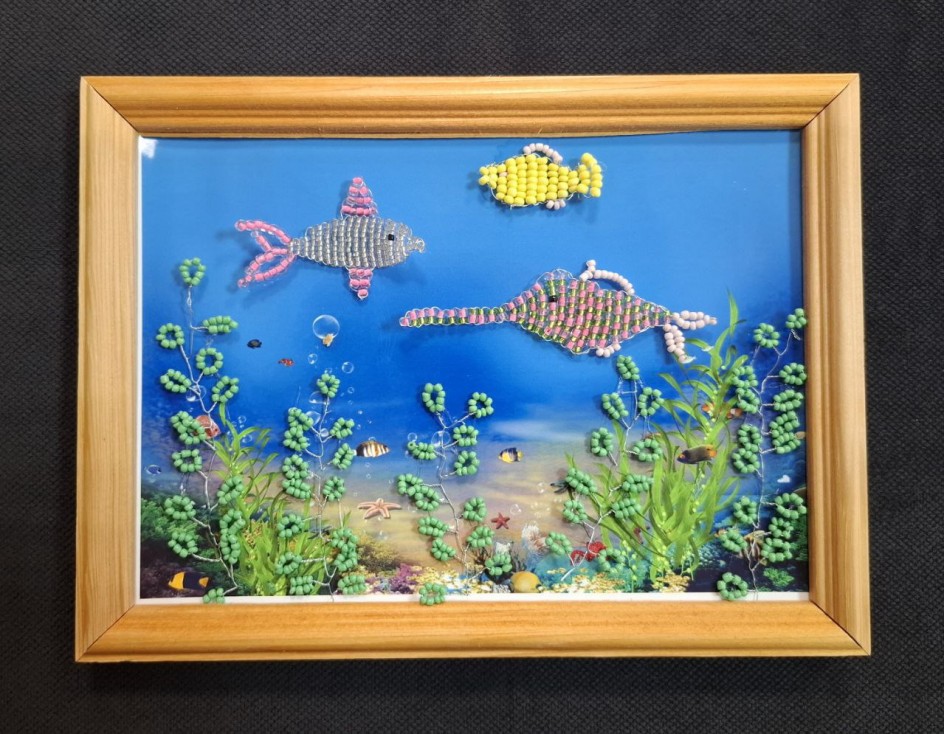 Аквариум с рыбками