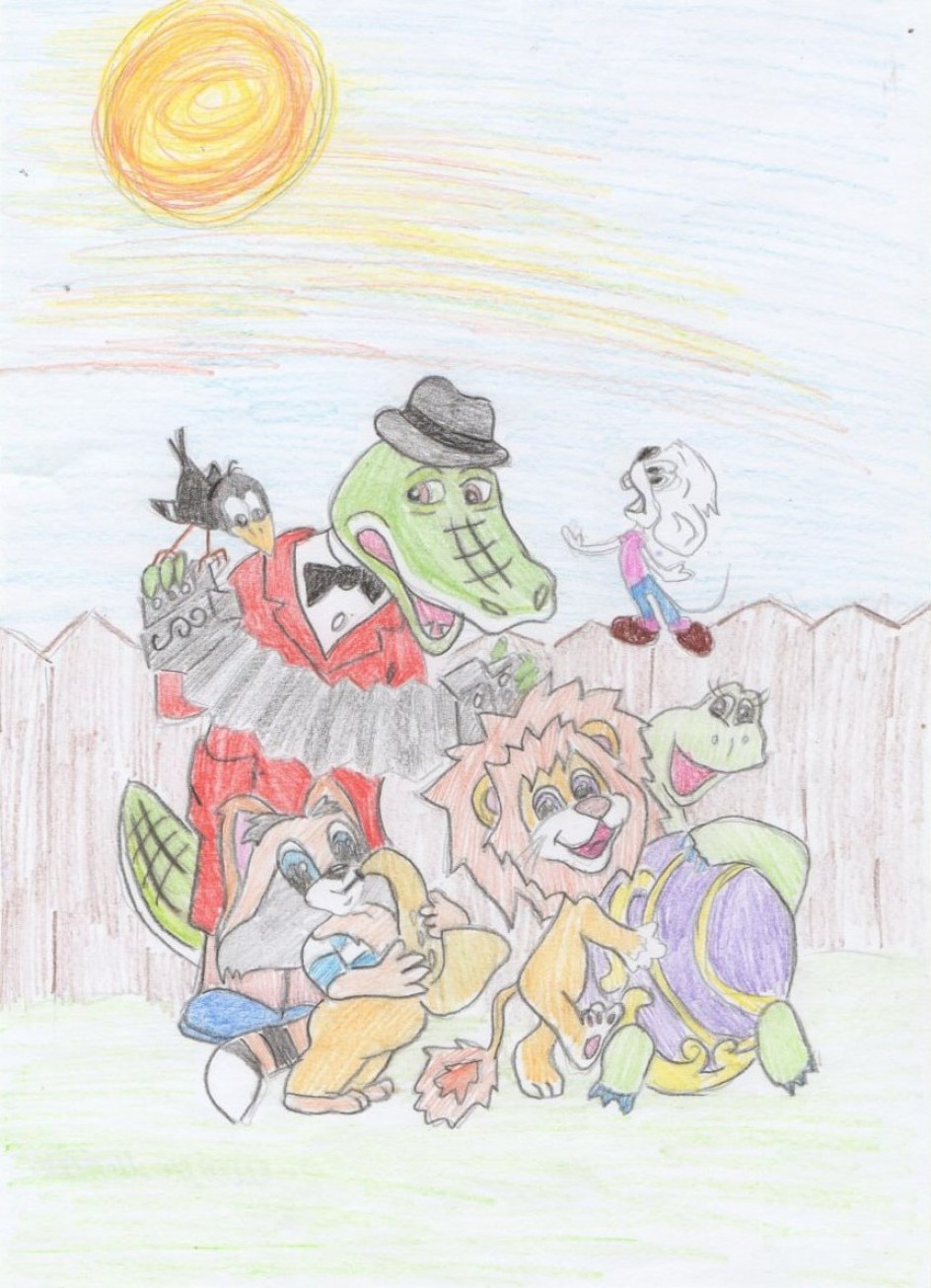 Герои любимых мультфильмов