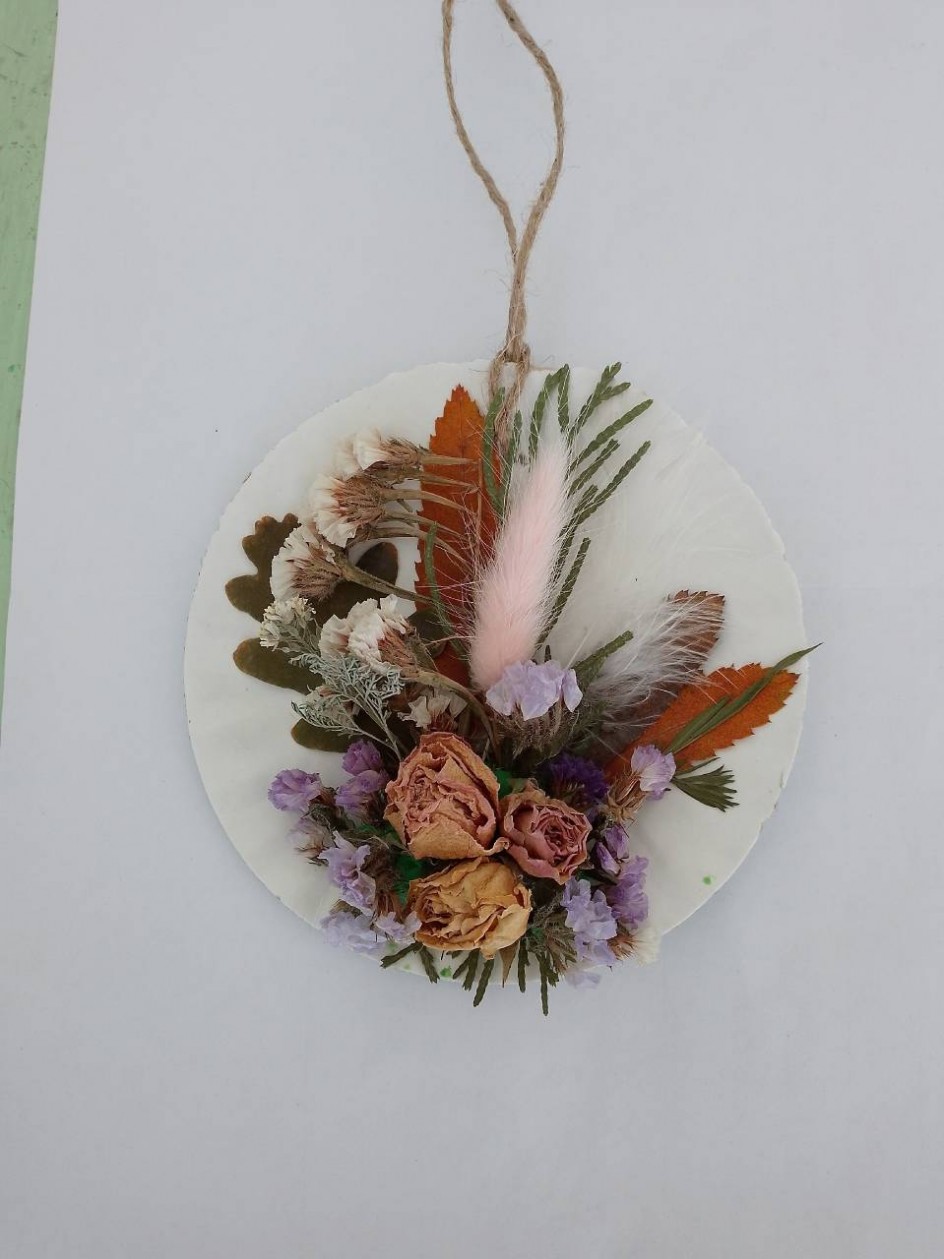 Композиция из сухоцветов