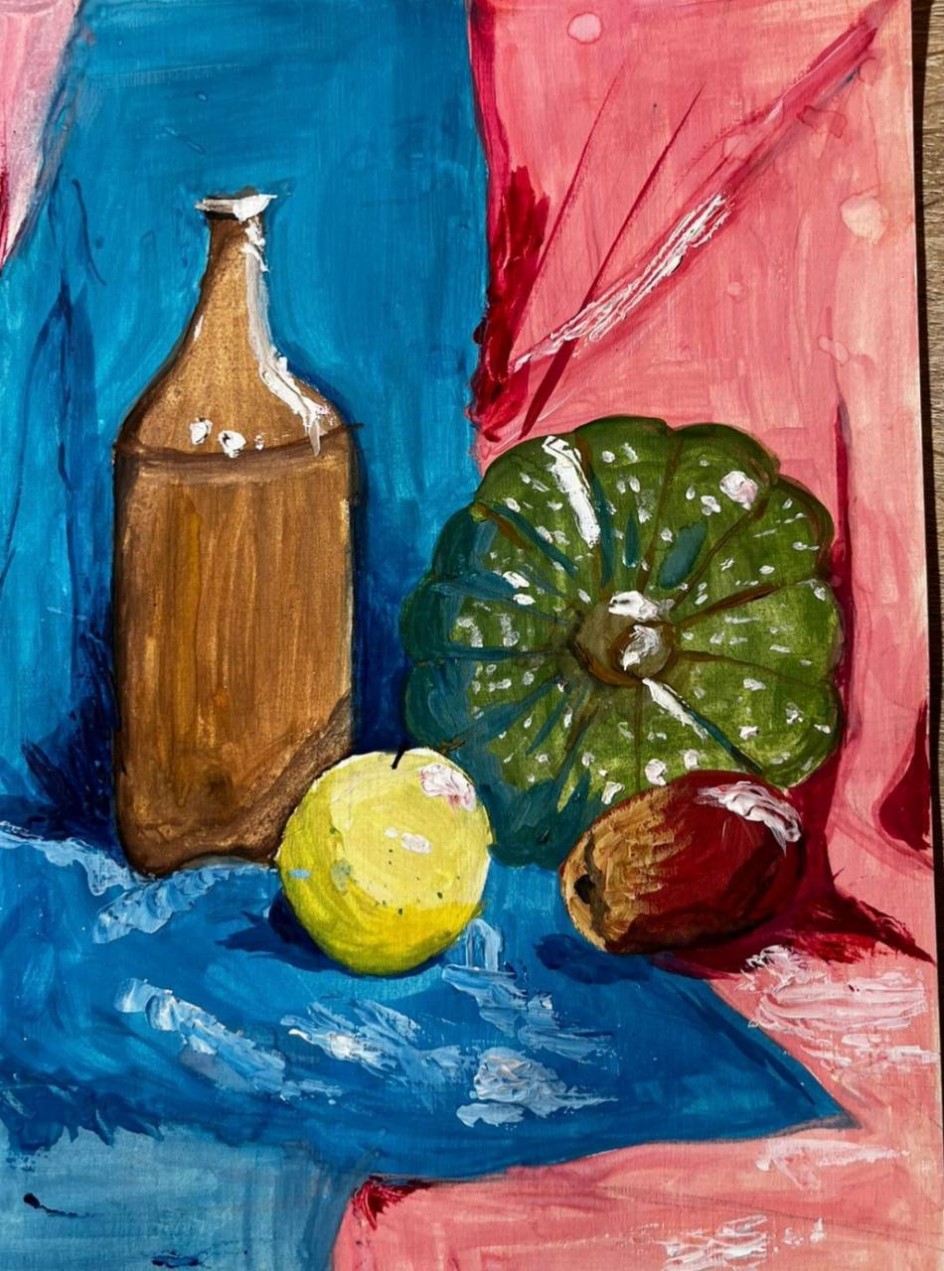 Натюрморт с патисоном