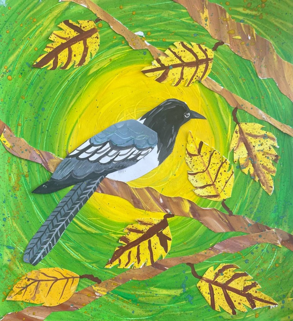 Птичка на ветке