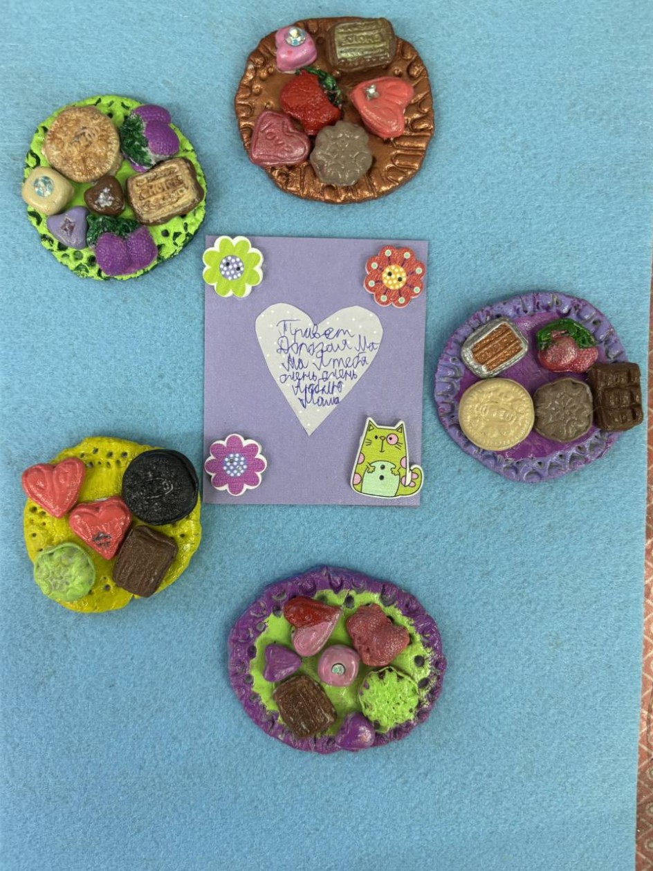 Магниты "Любимые сладости"