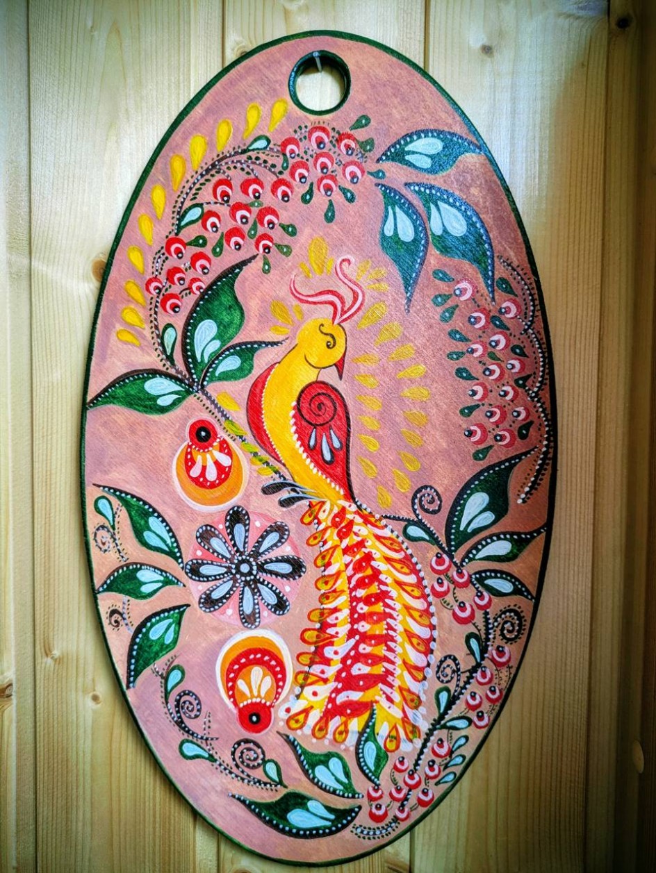 "Птица в летнем саду"