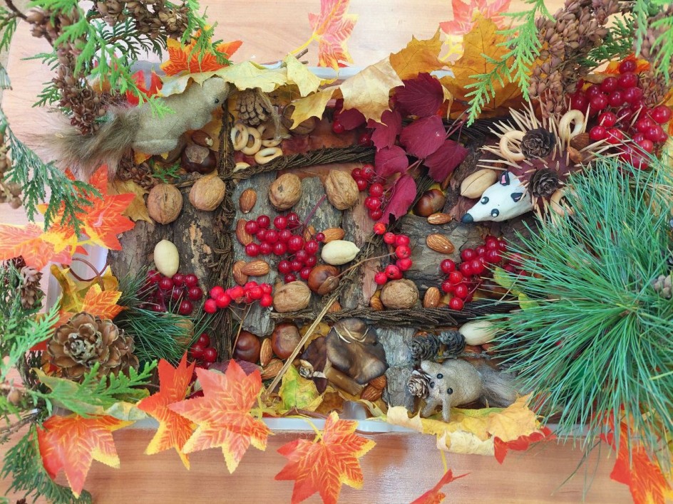 "Осенние заботы в лесу"