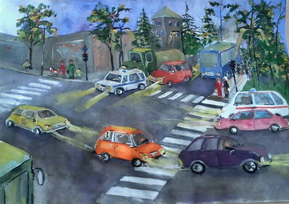 "Улица полна неожиданностей!"