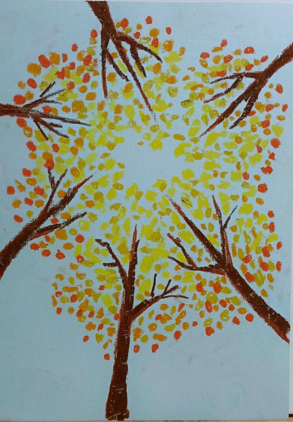 "Небо осеннего леса"