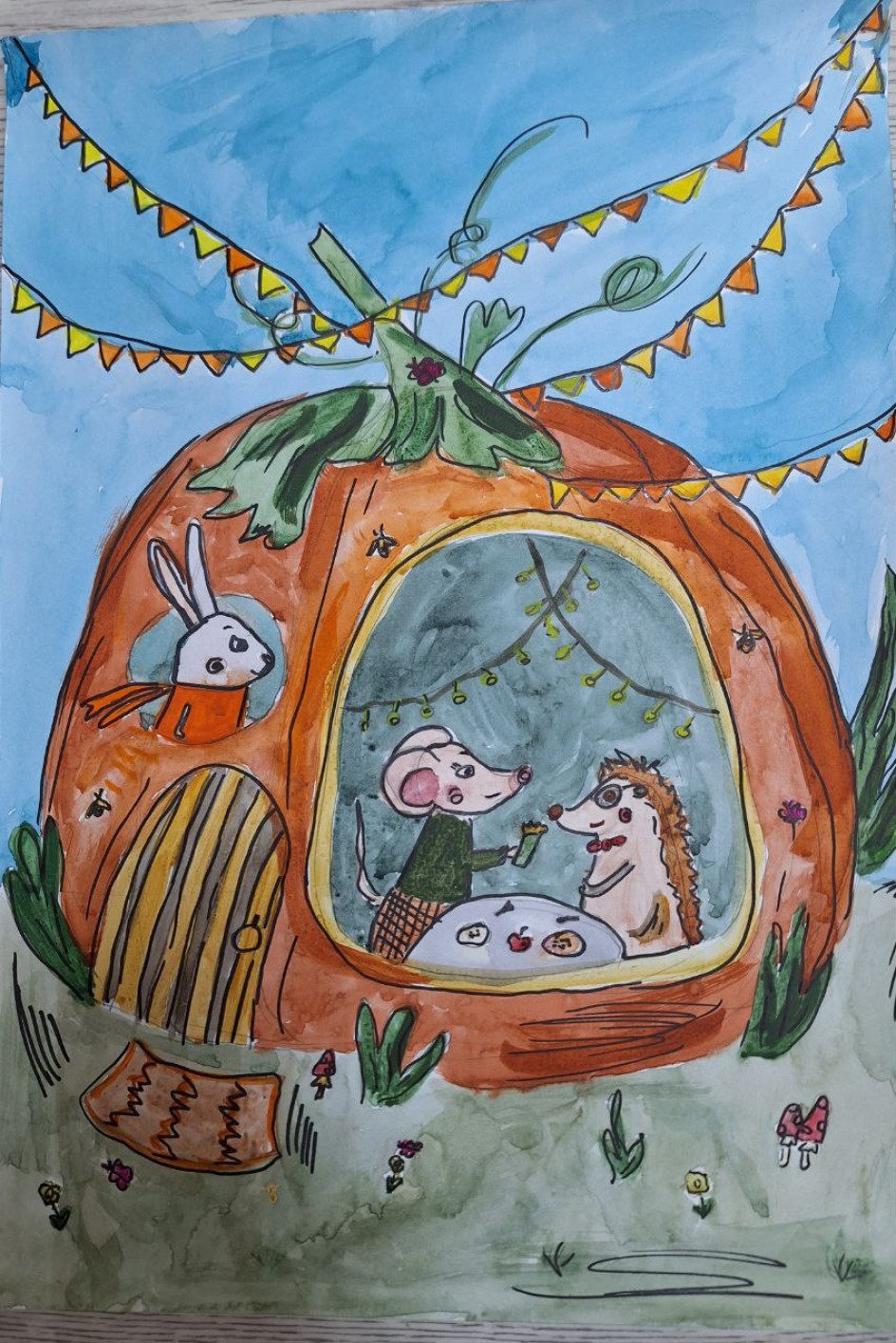 "Тыквенный домик"