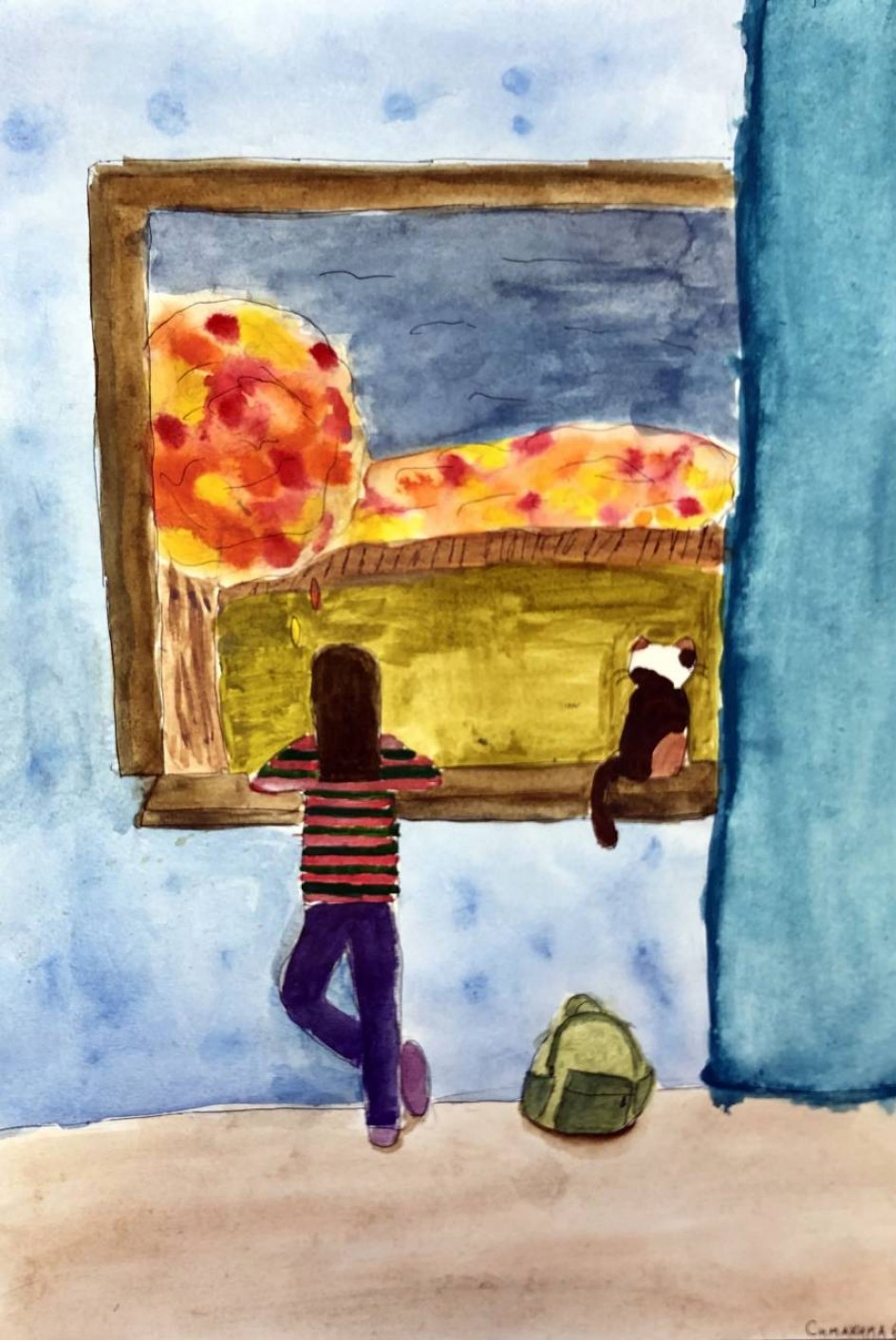 За окном осень